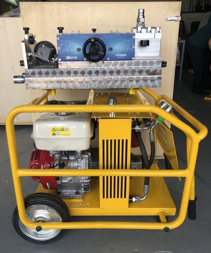 HydroSKY-Cable-blowing-machine-Allame HydroSKY Cable blowing machine Allame