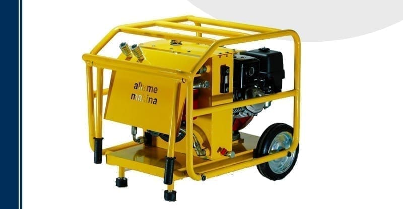 Hydraulic Power unit with gasoline engine