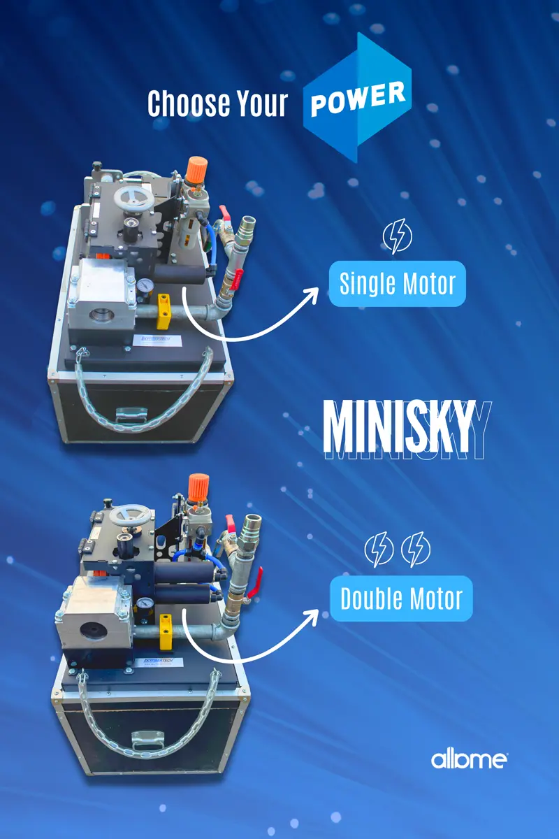 minisky cable blowing machine single and double motor minisky cable blowing machine single and double motor