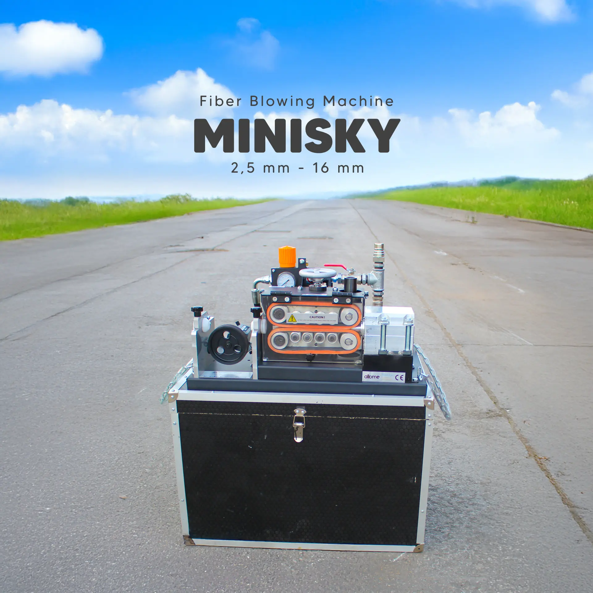 minisky fiber cable blowing machine minisky fiber cable blowing machine