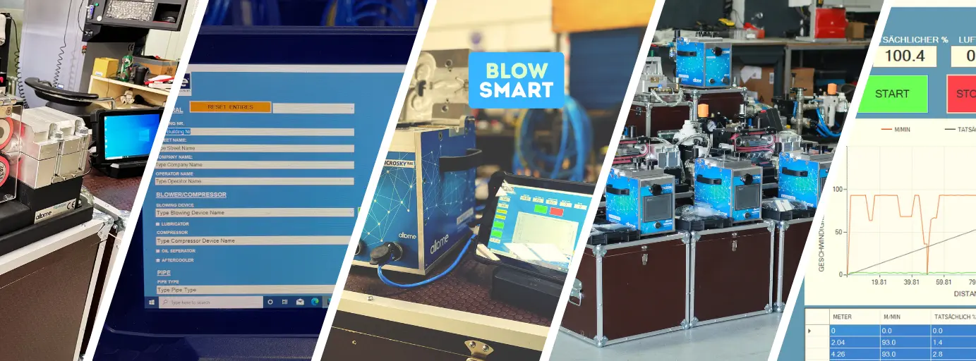 cable blowing machine smart blow