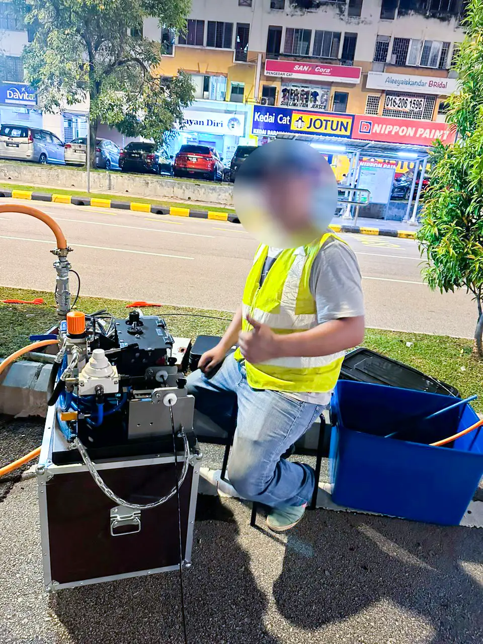 cable jetting machine robust simple and dependable