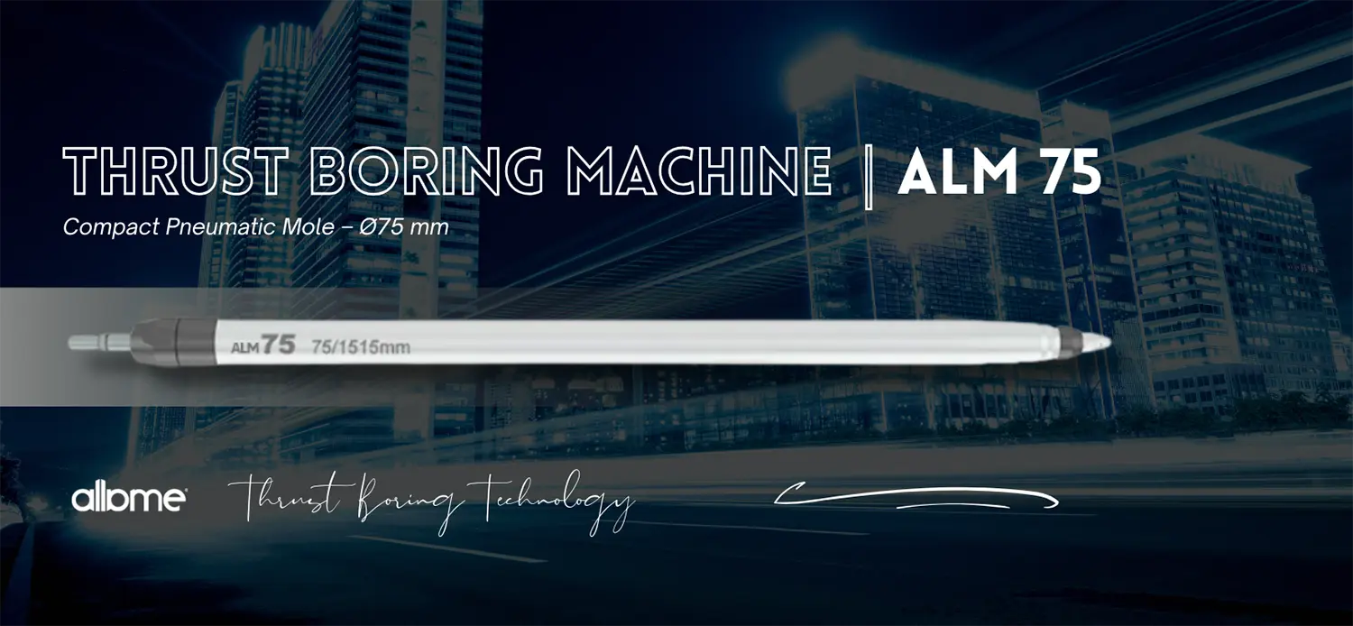 thrust boring machine alm-75 details
