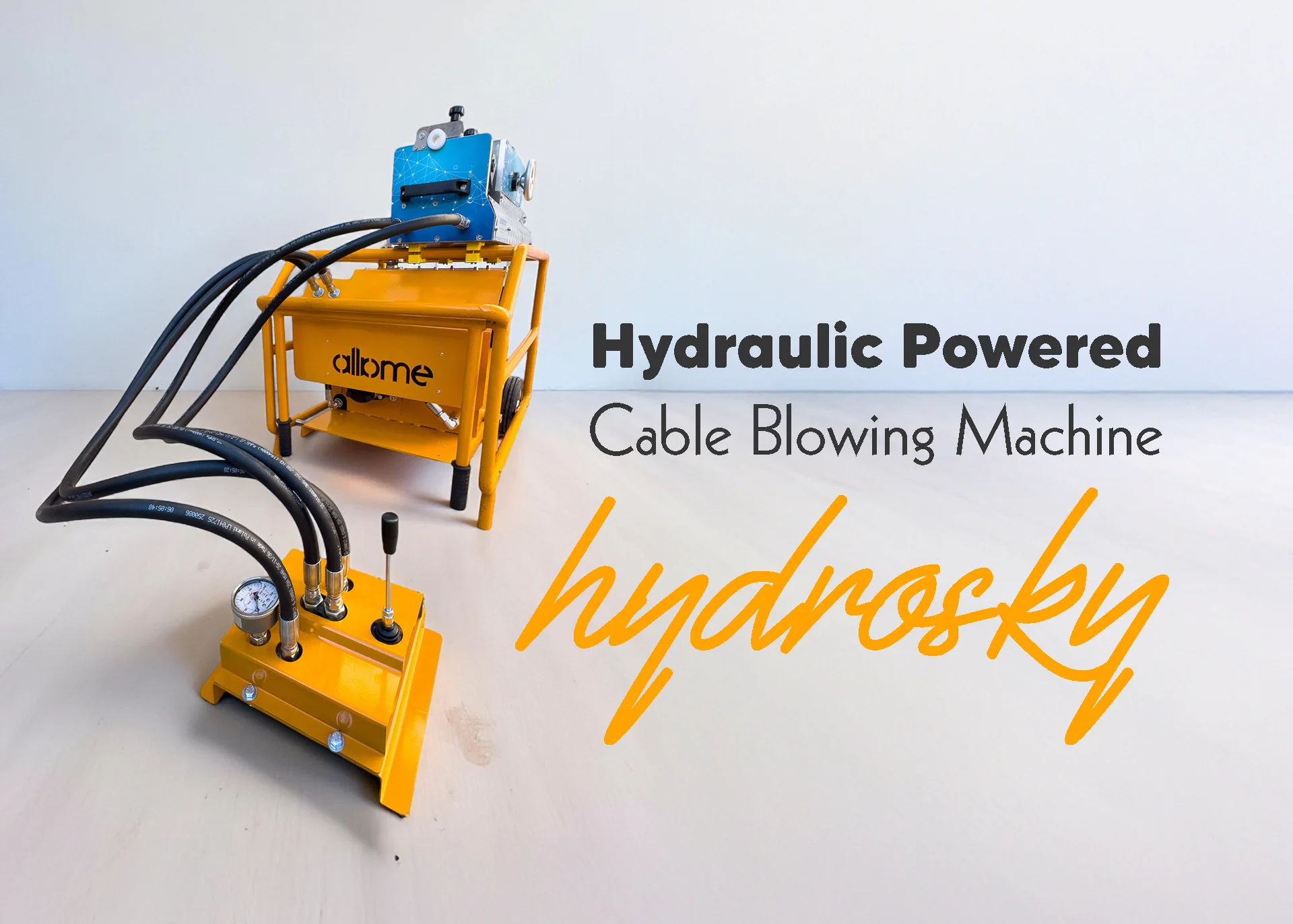 Hydraulic Powered Cable Blowing Machine