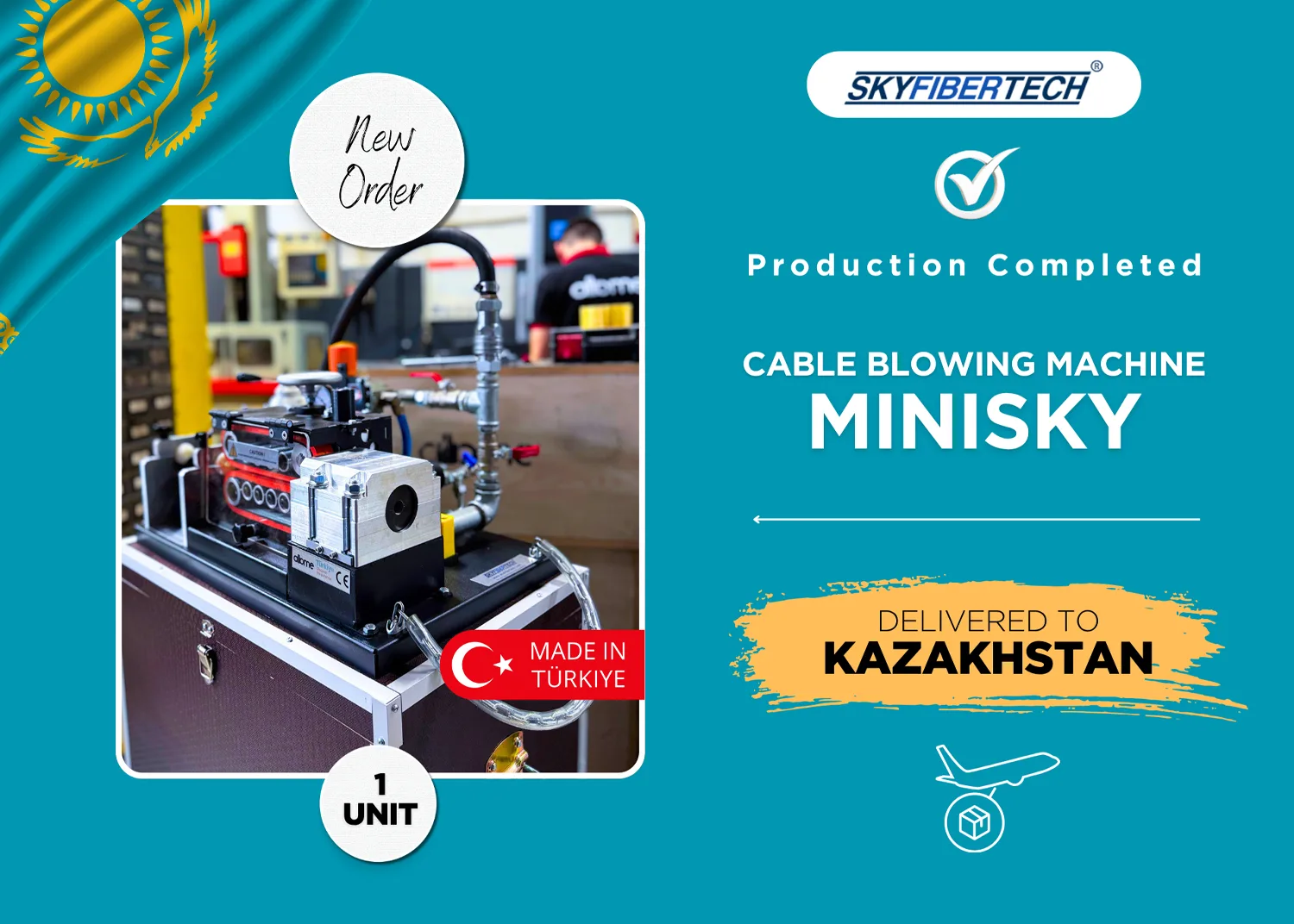 minisky cable blowing machine ready for shipment to kazakhstan minisky cable blowing machine ready for shipment to kazakhstan